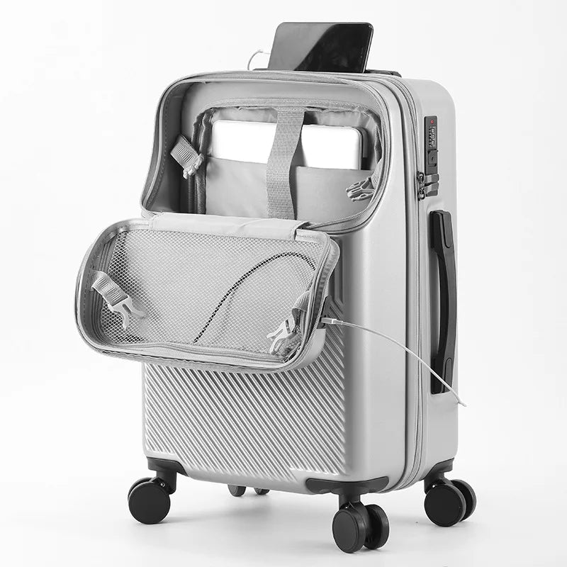 Front Opening Rolling Luggage